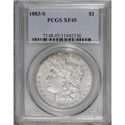 1883-S $1 XF45 PCGS