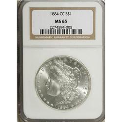 1884-CC $1 MS65 NGC