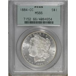 1884-CC $1 MS66 PCGS