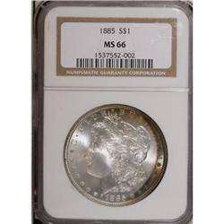 1885 $1 MS66 NGC
