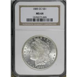 1885-CC $1 MS64 NGC