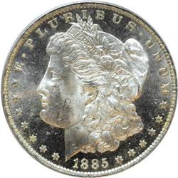 1885-O $1 Deep Mirror Prooflike MS64 PCGS