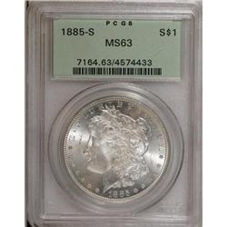 1885-S $1 MS63 PCGS