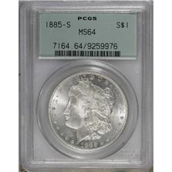 1885-S $1 MS64 PCGS