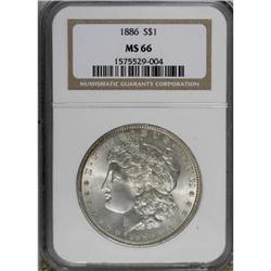 1886 $1 MS66 NGC