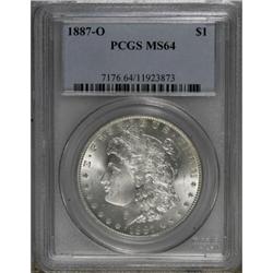 1887-O $1 MS64 PCGS