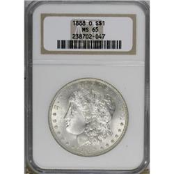 1888-O $1 MS65 NGC