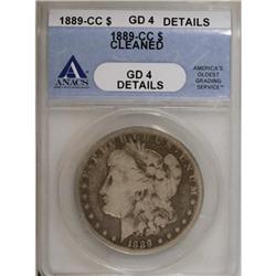 1889-CC $1 G4 ANACS