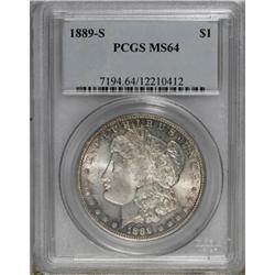 1889-S $1 MS64 PCGS