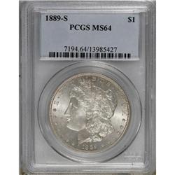 1889-S $1 MS64 PCGS