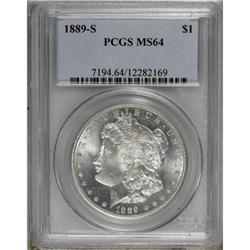 1889-S $1 MS64 PCGS