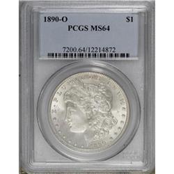 1890-O $1 MS64 PCGS