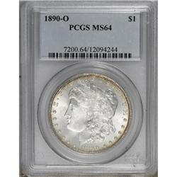 1890-O $1 MS64 PCGS