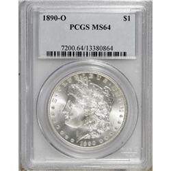 1890-O $1 MS64 PCGS