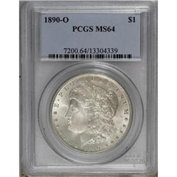 1890-O $1 MS64 PCGS