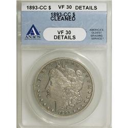 1893-CC $1 VF30 ANACS