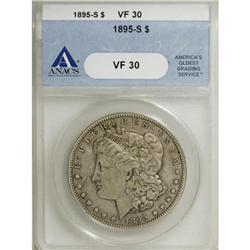 1895-S $1 VF30 ANACS