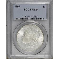 1897 $1 MS64 PCGS