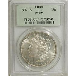 1897-S $1 MS65 PCGS