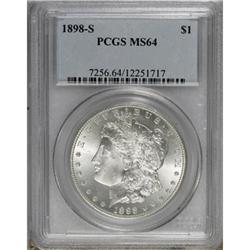 1898-S $1 MS64 PCGS