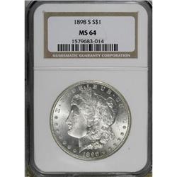 1898-S $1 MS64 NGC