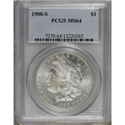 1900-S $1 MS64 PCGS