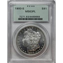 1900-S $1 Prooflike MS63 PCGS