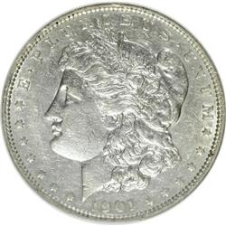 1901 $1 XF45 NGC