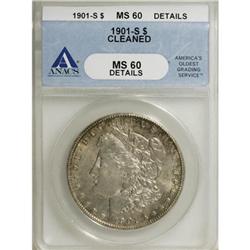 1901-S $1 MS60 ANACS