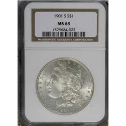 1901-S $1 MS63 NGC
