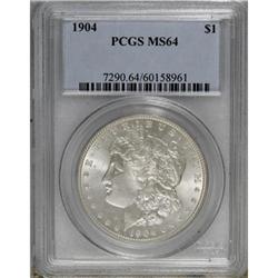1904 $1 MS64 PCGS