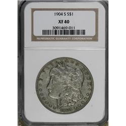 1904-S $1 XF40 NGC