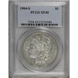 1904-S $1 XF45 PCGS