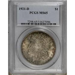 1921-D $1 MS65 PCGS