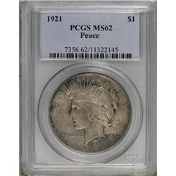 1921 $1 MS62 PCGS