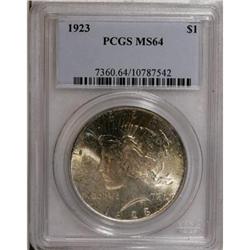 1923 $1 MS64 PCGS