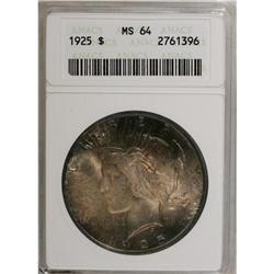 1925 $1 MS64 ANACS