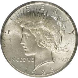 1926 $1 MS64 PCGS