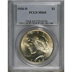 1926-D $1 MS65 PCGS