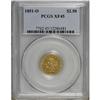 Image 1 : 1851-O $2 1/2 XF45 PCGS