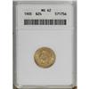 Image 1 : 1905 $2 1/2 MS62 ANACS