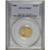 Image 1 : 1908 $2 1/2 MS62 PCGS