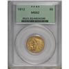 Image 1 : 1912 $5 MS62 PCGS