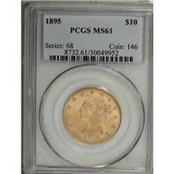 1895 $10 MS61 PCGS