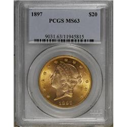 1897 $20 MS63 PCGS