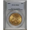 Image 1 : 1899 $20 MS63 PCGS