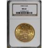 Image 1 : 1900-S $20 MS62 NGC