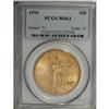 Image 1 : 1910 $20 MS63 PCGS