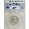 Image 1 : 1893 25C Isabella Quarter AU50 ANACS