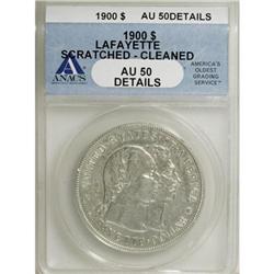 1900 $1 Lafayette Dollar AU50 ANACS